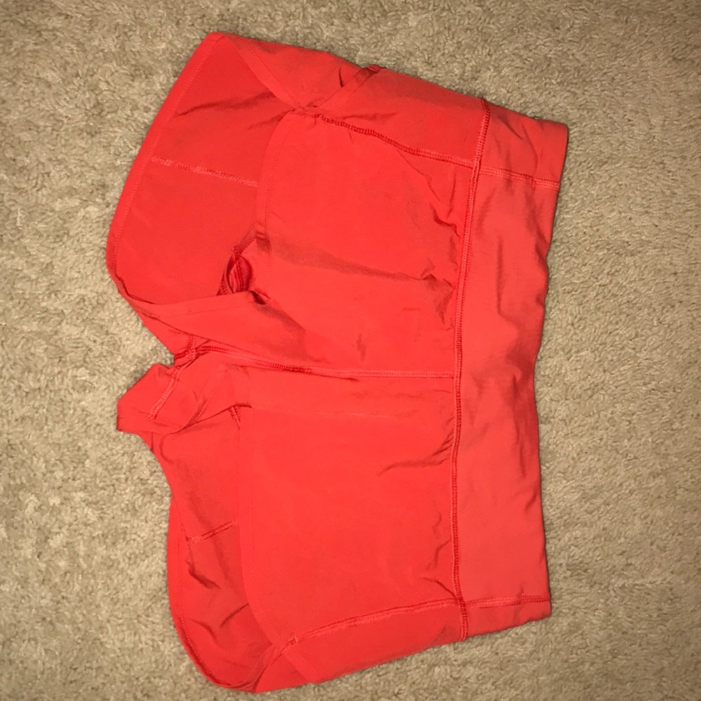 Lululemon speed shorts